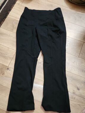 Sabrina Lauren Women's Black Yoga Flare Pants